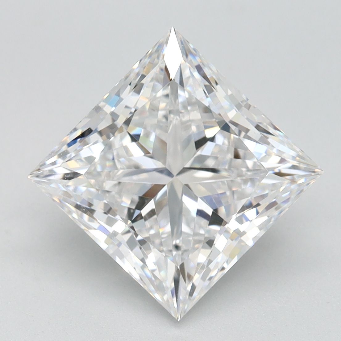 3.13 ct. princess Lab Grown Diamond front image