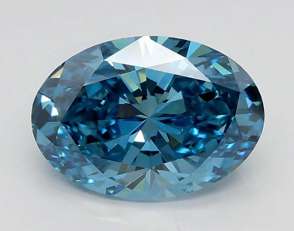2.09 ct. oval Lab Grown Diamond front image