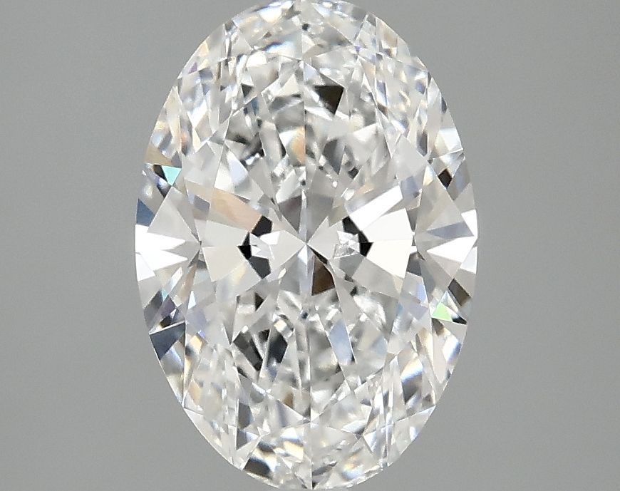 2.01 ct. oval Lab Grown Diamond front image