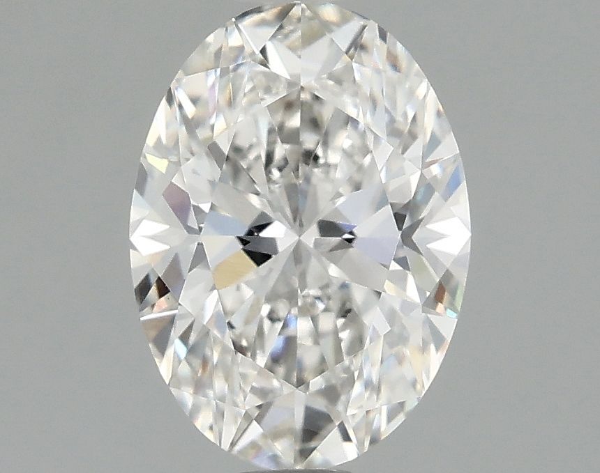 1.23 ct. oval Lab Grown Diamond front image