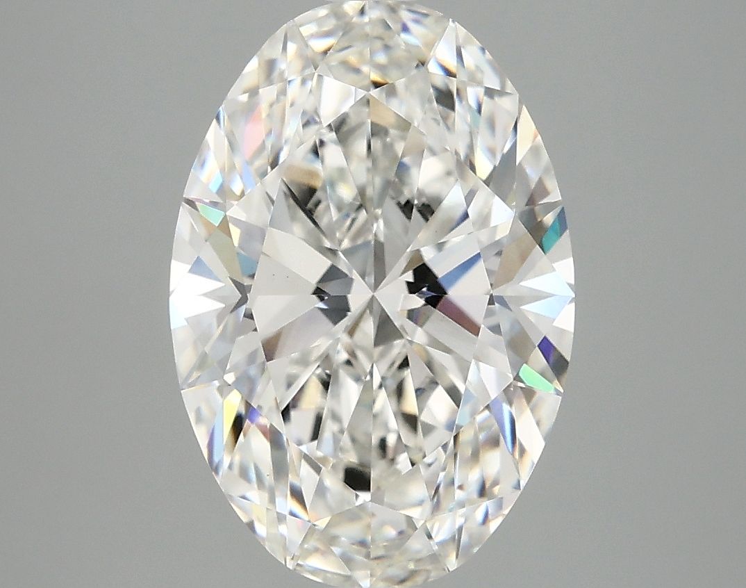4.06 ct. oval Lab Grown Diamond front image