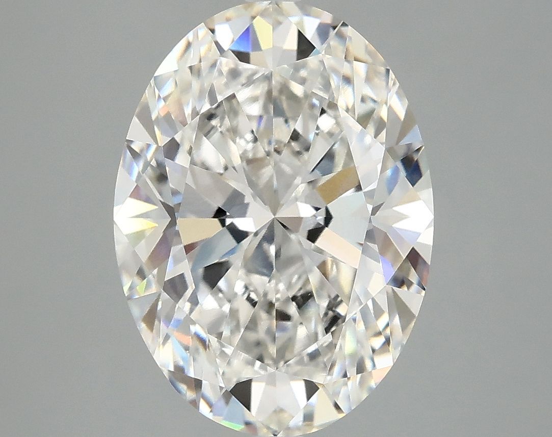 4.10 ct. oval Lab Grown Diamond front image