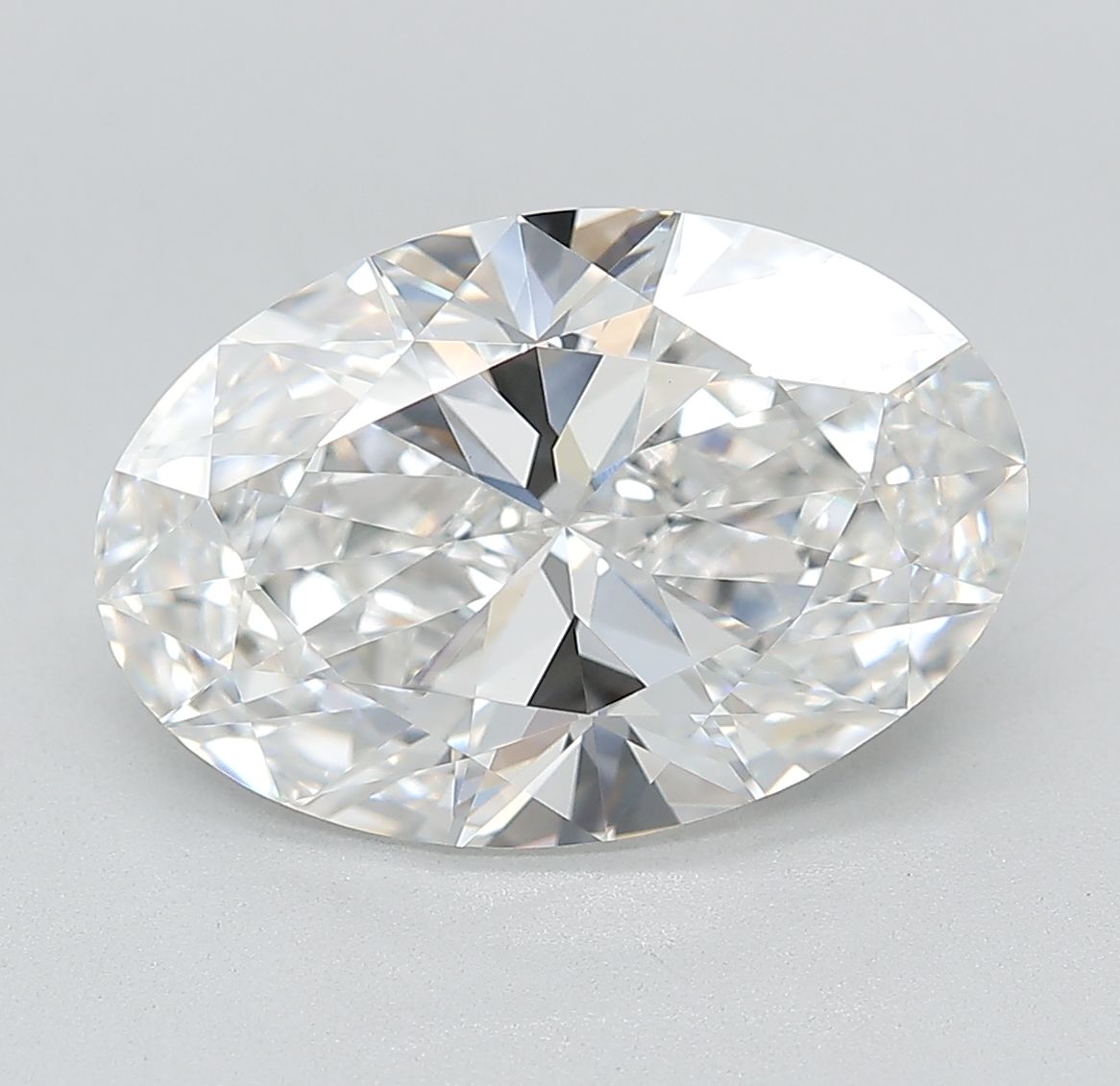 4.91 ct. oval Lab Grown Diamond front image