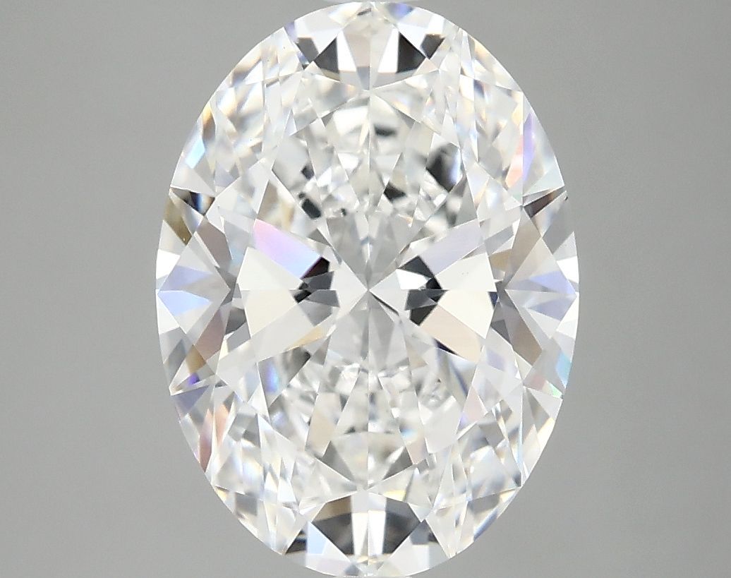 3.79 ct. oval Lab Grown Diamond front image