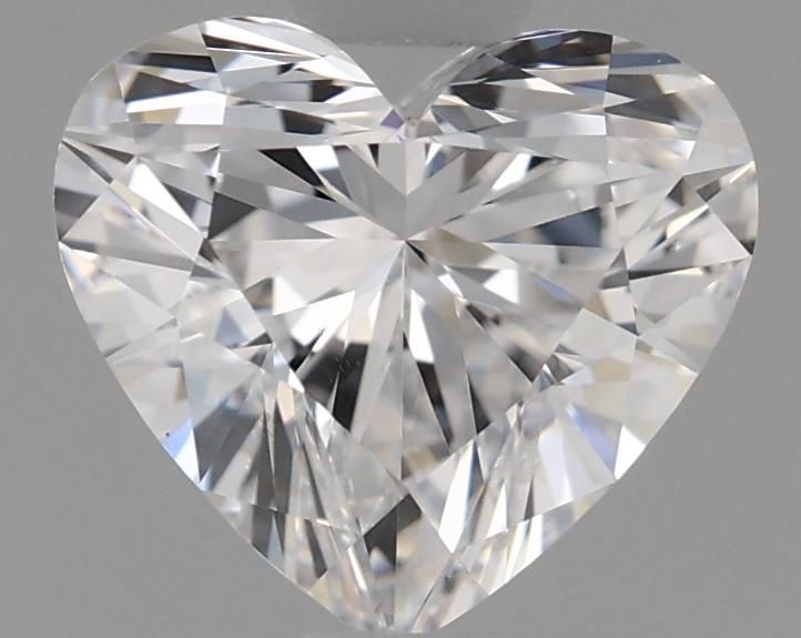 0.91 Carat D VS1 Heart Lab Diamond
