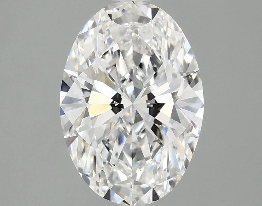 2.01 ct. oval Lab Grown Diamond front image