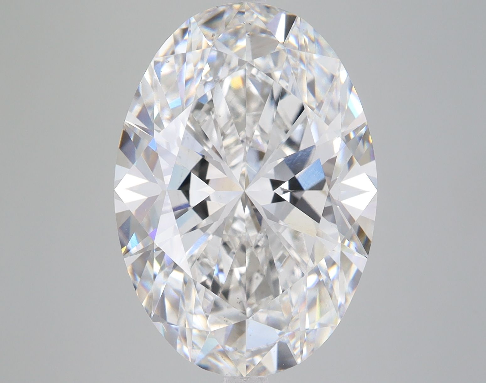 8.49 ct. oval Lab Grown Diamond front image