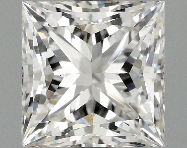 2.10 ct. princess Lab Grown Diamond front image