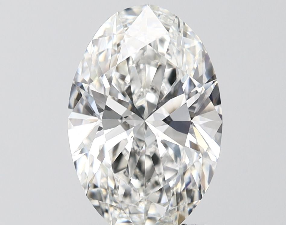 2.36 carat f VVS1 EX Cut IGI oval diamond