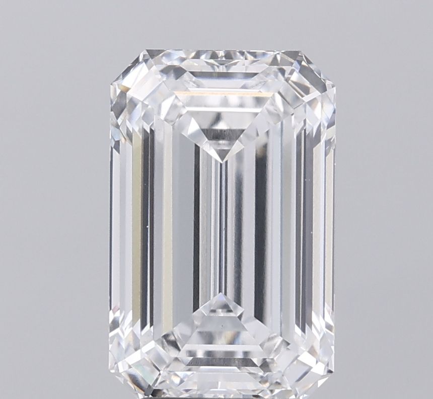 3.75 ct. emerald Lab Grown Diamond front image