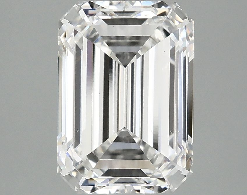 2.97 ct. emerald Lab Grown Diamond front image