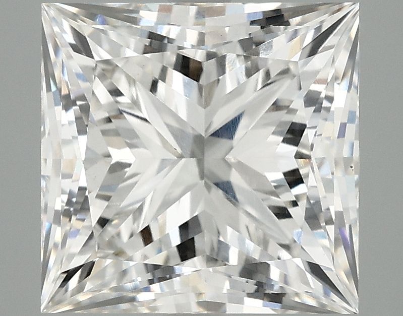 4.96 ct. princess Lab Grown Diamond front image