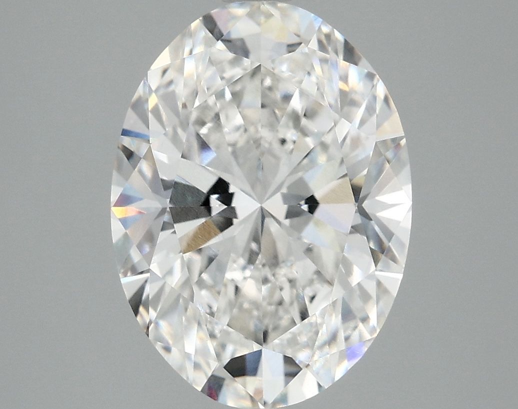 3.99 ct. oval Lab Grown Diamond front image