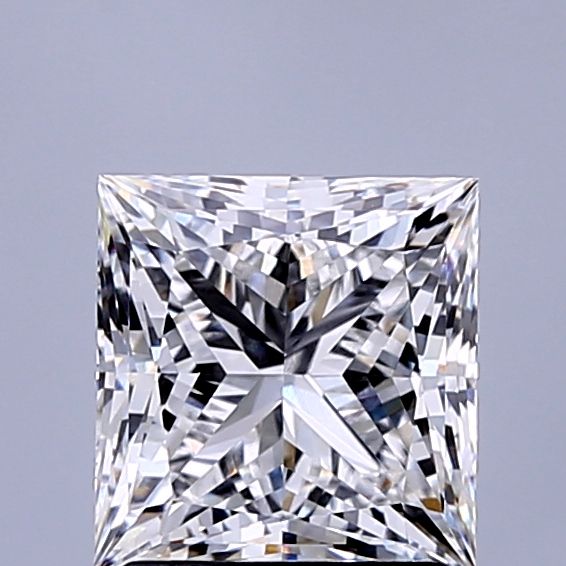 2.08 ct. princess Lab Grown Diamond front image