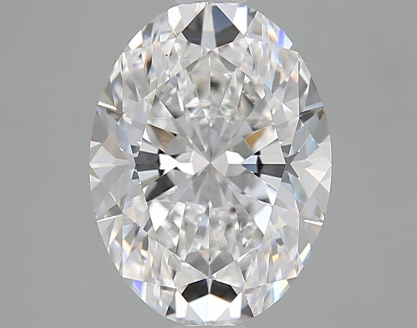 2.01 ct. oval Lab Grown Diamond front image