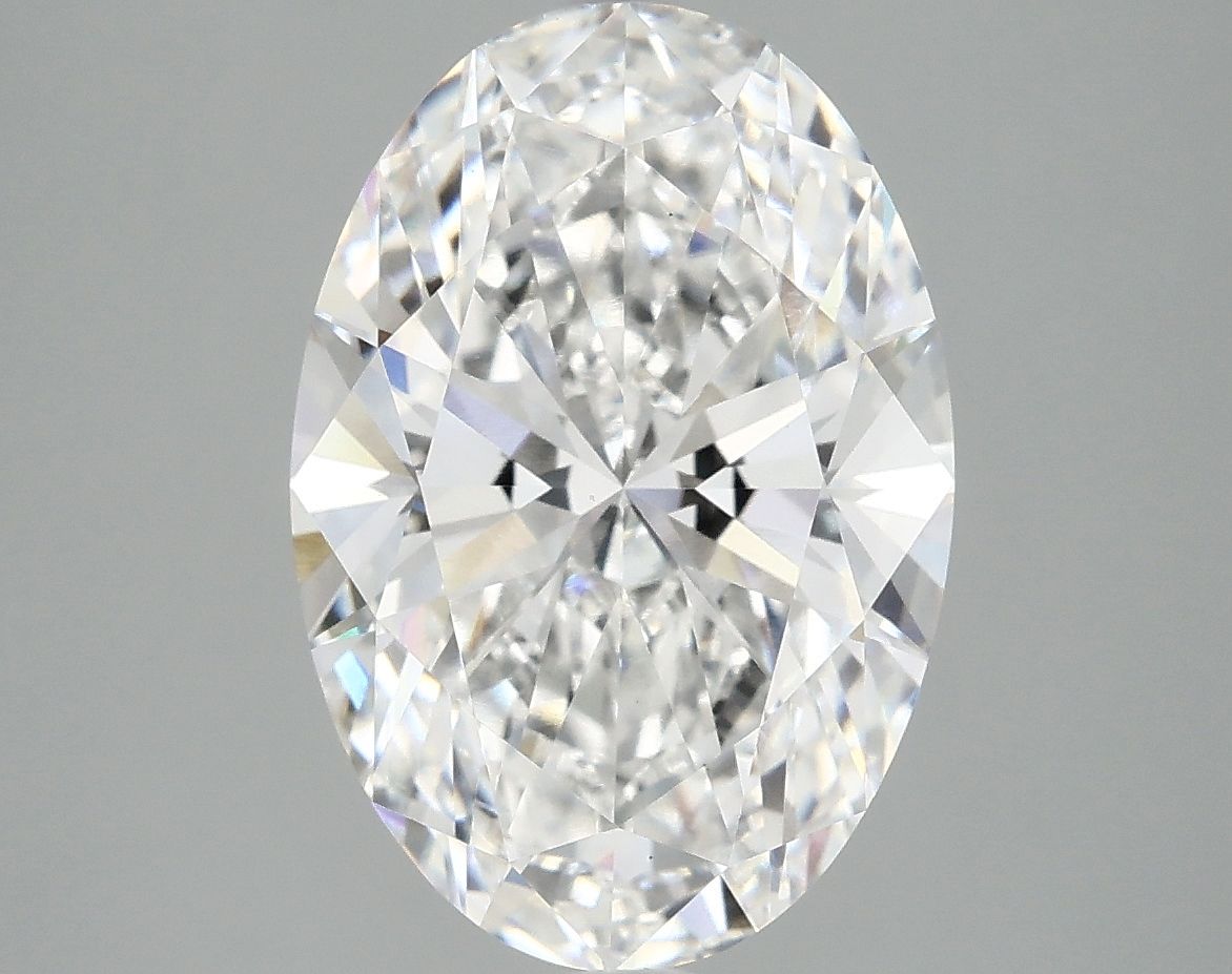4.10 ct. oval Lab Grown Diamond front image
