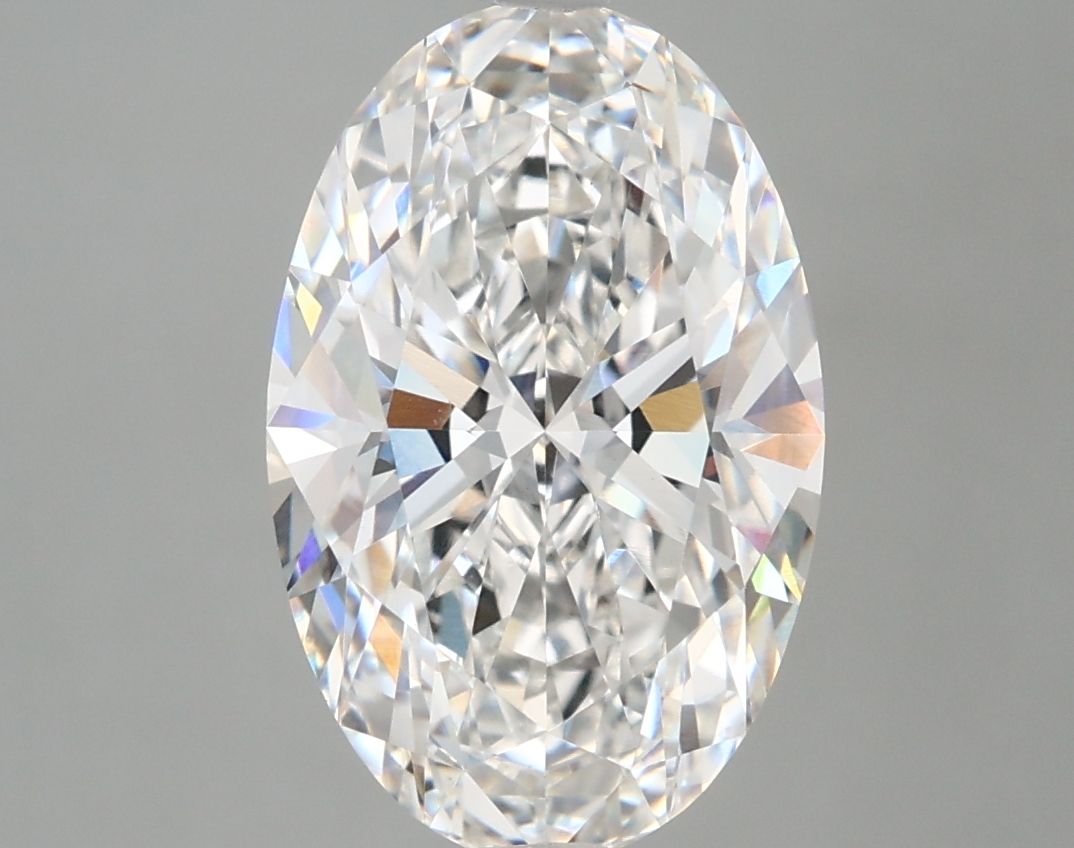 3.64 ct. oval Lab Grown Diamond front image