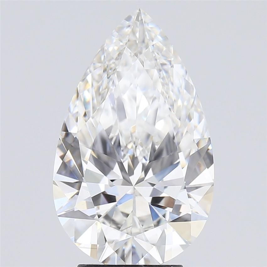 4.09 ct. pear Lab Grown Diamond front image