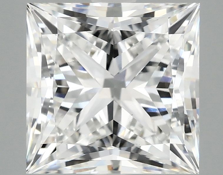 4.16 ct. princess Lab Grown Diamond front image