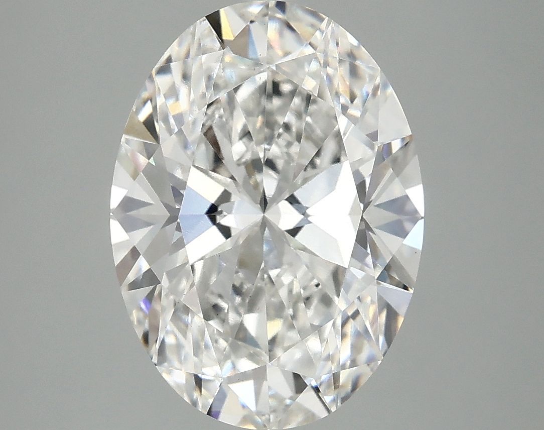 4.07 ct. oval Lab Grown Diamond front image