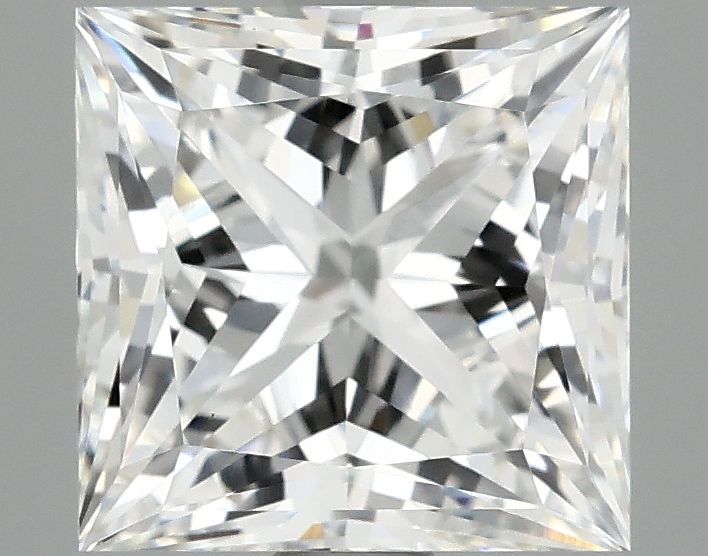 2.10 ct. princess Lab Grown Diamond front image