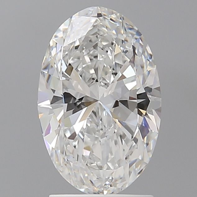 2.10 ct. oval Lab Grown Diamond front image