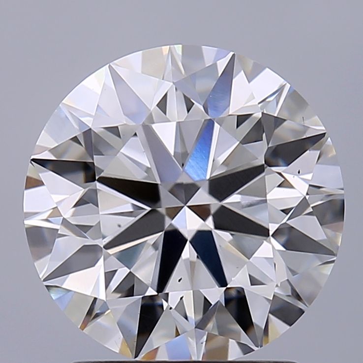 1.76 ct. round Lab Grown Diamond front image