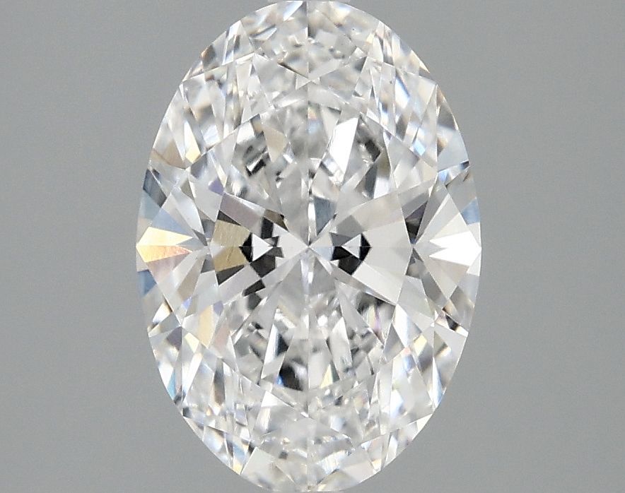 2.10 ct. oval Lab Grown Diamond front image
