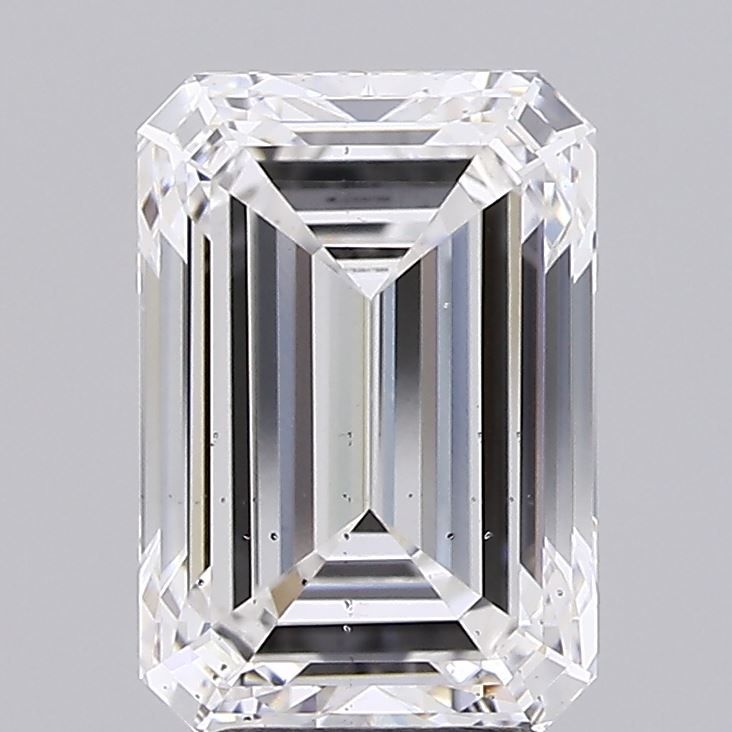 4.01 ct. emerald Lab Grown Diamond front image