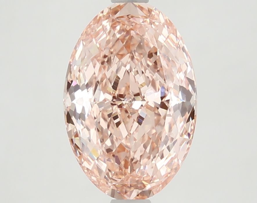 2.68 ct. oval Lab Grown Diamond front image