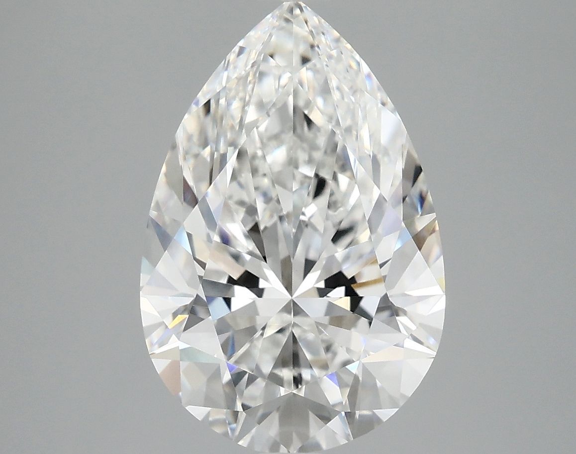 4.10 ct. pear Lab Grown Diamond front image