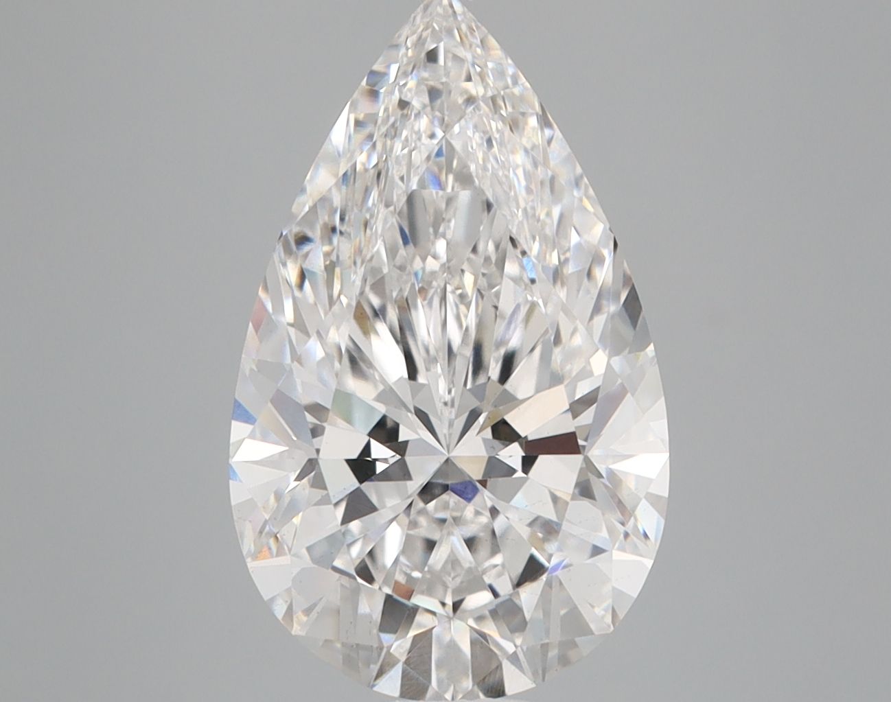 4.09 ct. pear Lab Grown Diamond front image