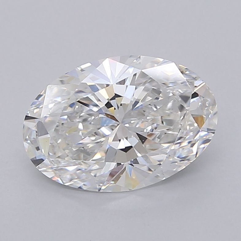 2.55 ct. oval Lab Grown Diamond front image