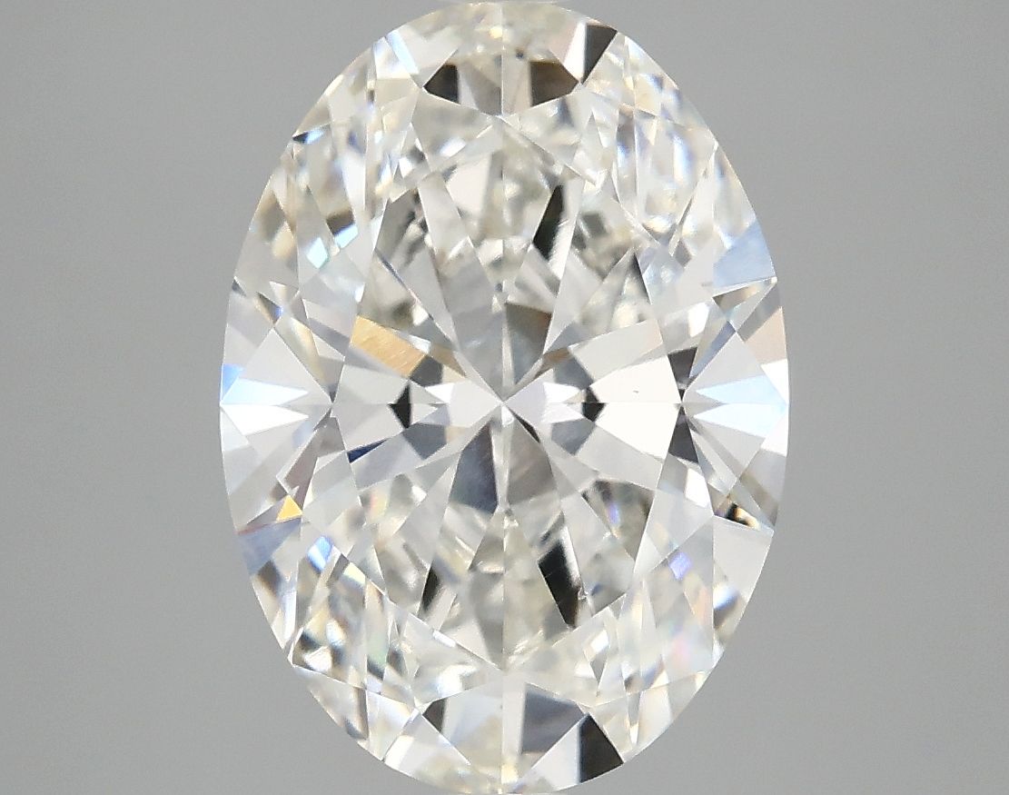 4.10 ct. oval Lab Grown Diamond front image