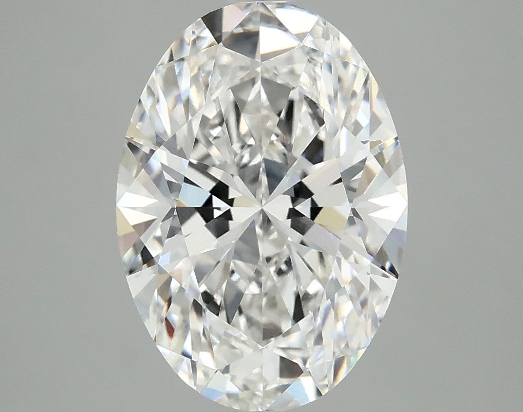 4.10 ct. oval Lab Grown Diamond front image