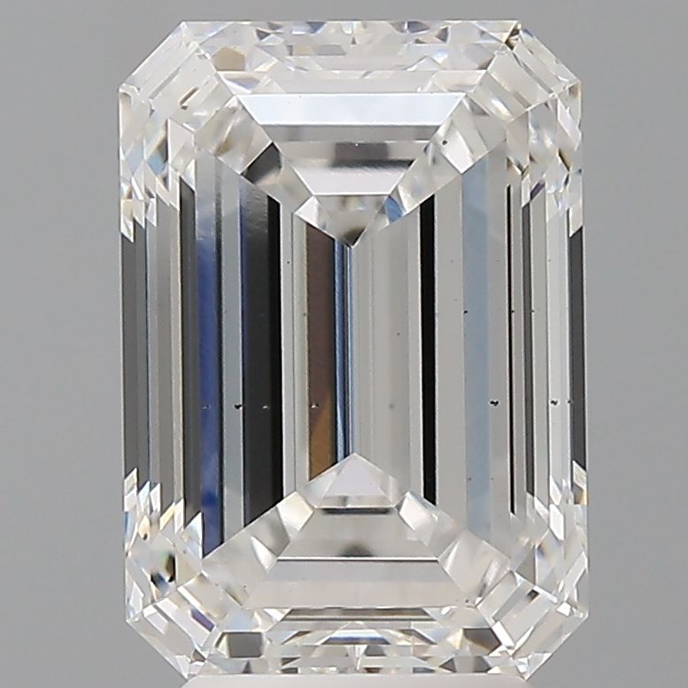 4.10 ct. emerald Lab Grown Diamond front image