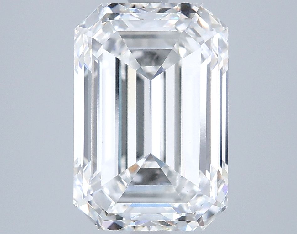 4.12 ct. emerald Lab Grown Diamond front image