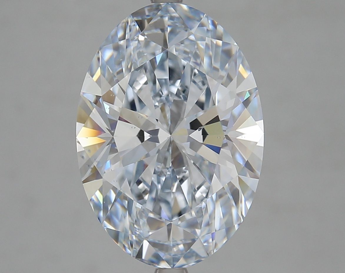 6.31 ct. oval Lab Grown Diamond front image