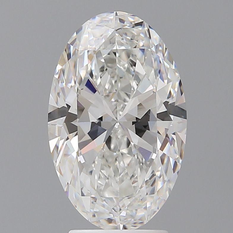3.60 ct. oval Lab Grown Diamond front image
