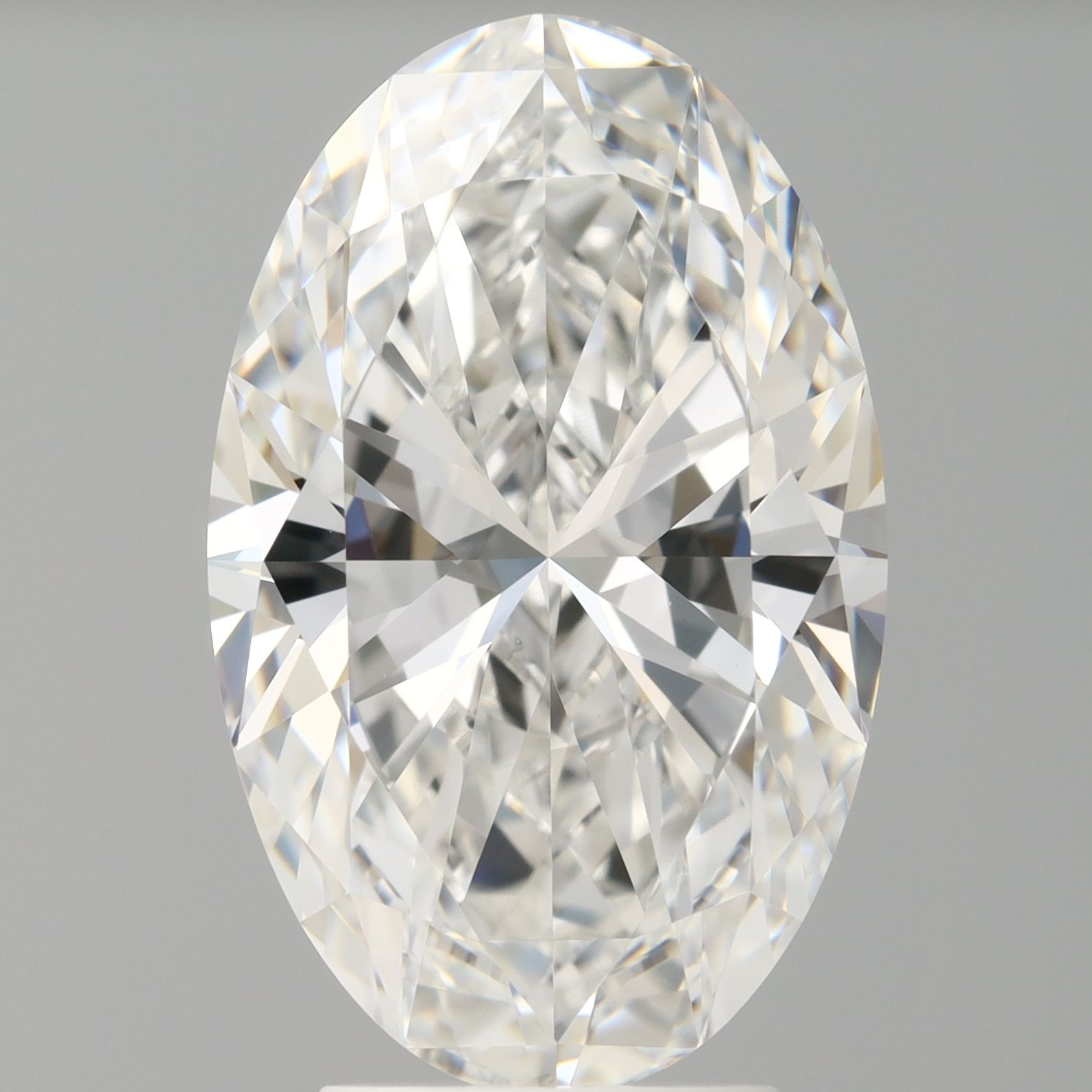 4.09 ct. oval Lab Grown Diamond front image