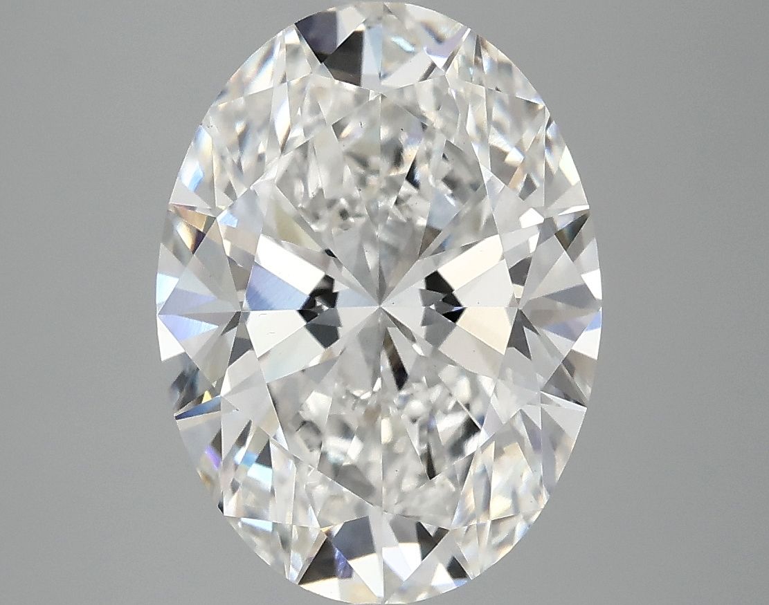 4.04 ct. oval Lab Grown Diamond front image