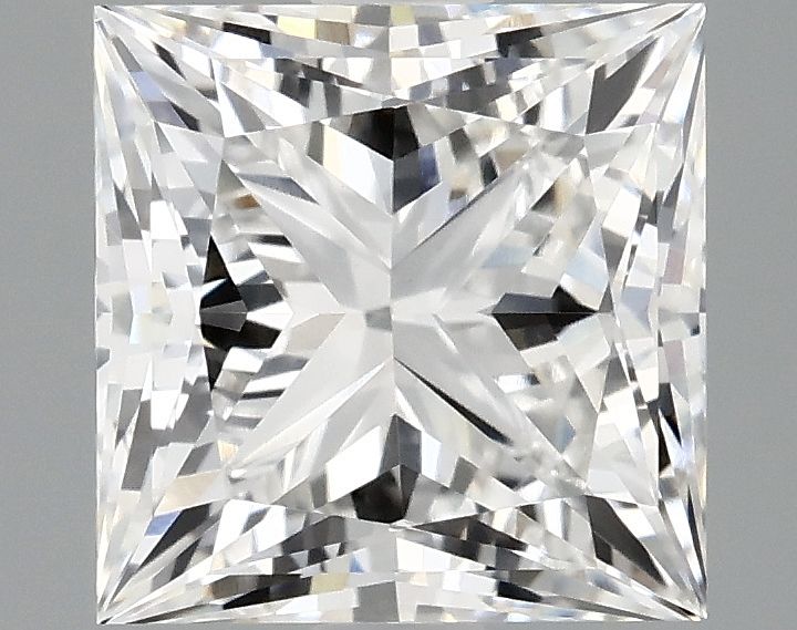 2.10 ct. princess Lab Grown Diamond front image