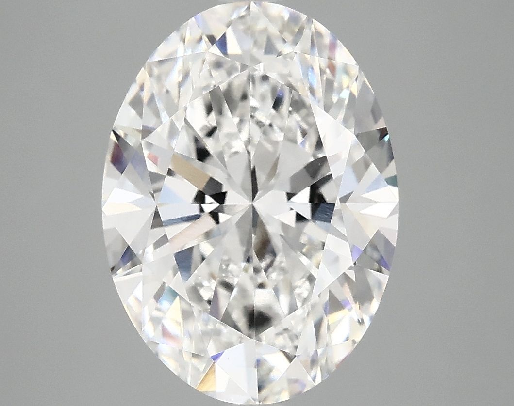 4.10 ct. oval Lab Grown Diamond front image