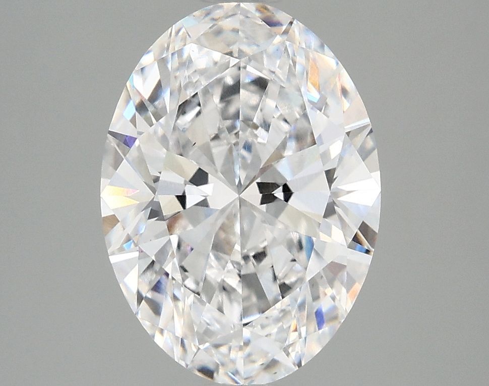 3.03 ct. oval Lab Grown Diamond front image
