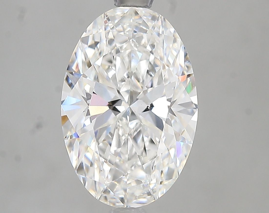 2.95 ct. oval Lab Grown Diamond front image