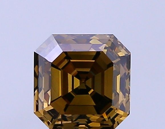1.5 Carat Asscher Diamond Fancy Brown VVS2