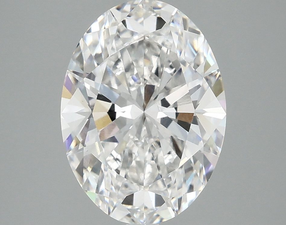3.01 ct. oval Lab Grown Diamond front image