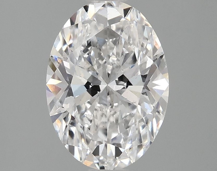1.92 ct. oval Lab Grown Diamond front image