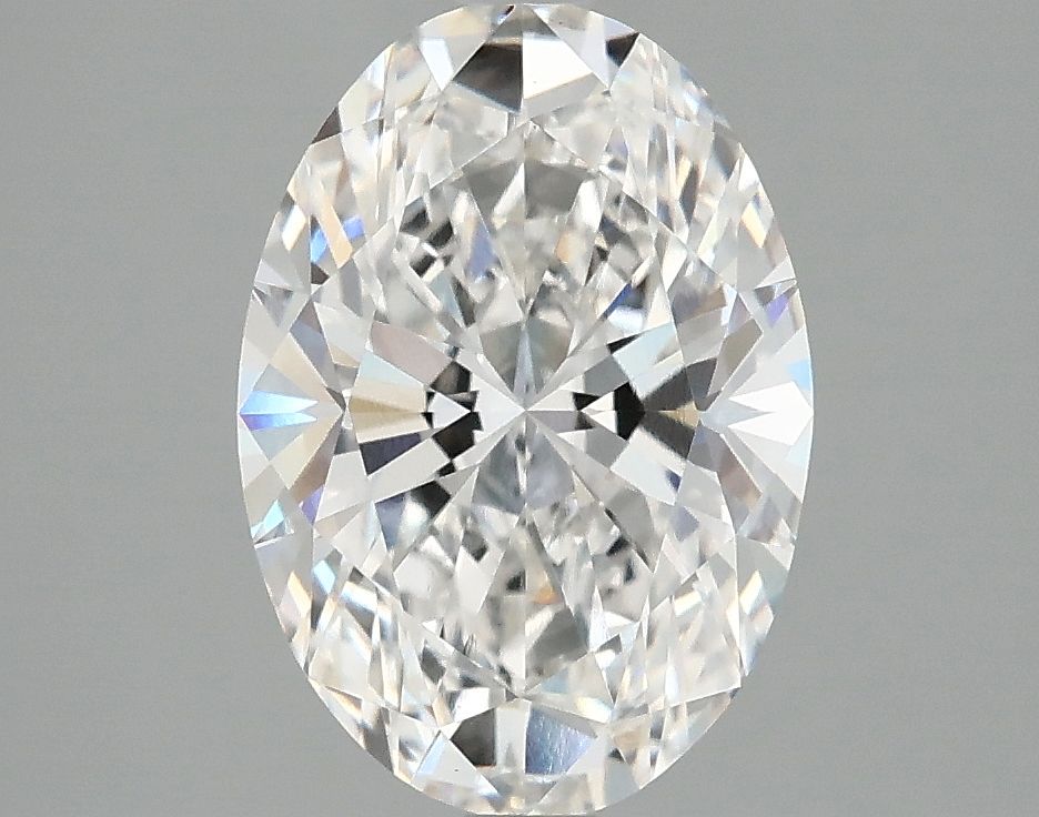 2.93 ct. oval Lab Grown Diamond front image