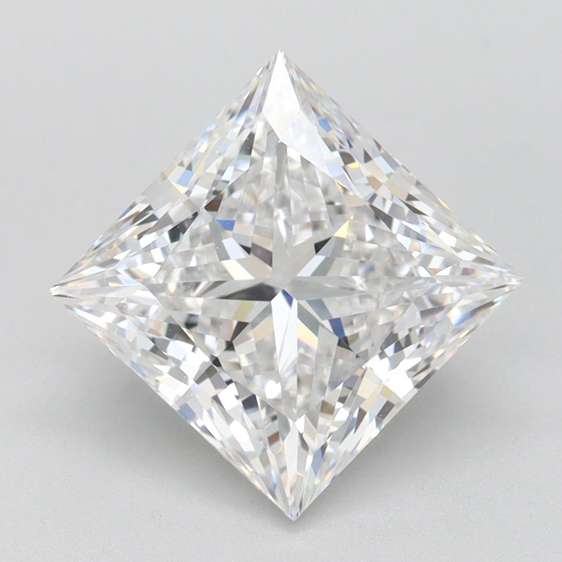 3.10 ct. princess Lab Grown Diamond front image